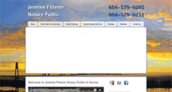 Desktop Screenshot of fitterernotary.com